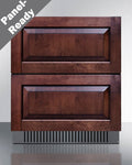 SUMMIT 27" Wide 2-Drawer All-Refrigerator, ADA Compliant (Panels Not Included) - Other (SPR275OS2DPNRADA)