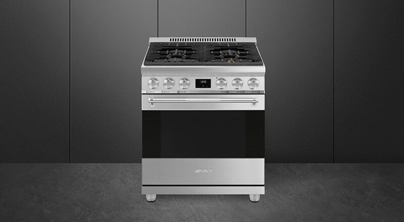 Smeg  Range - Stainless steel (SPR30UGMX)