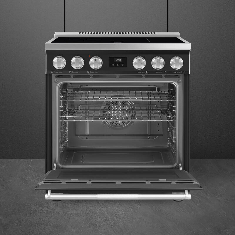 Smeg  Range - Matt Black (SPR30UIMAN)