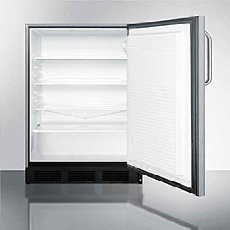 Summit  24" Wide Outdoor All-Refrigerator, ADA Compliant - Stainless Steel (SPR7BOSSTADA)