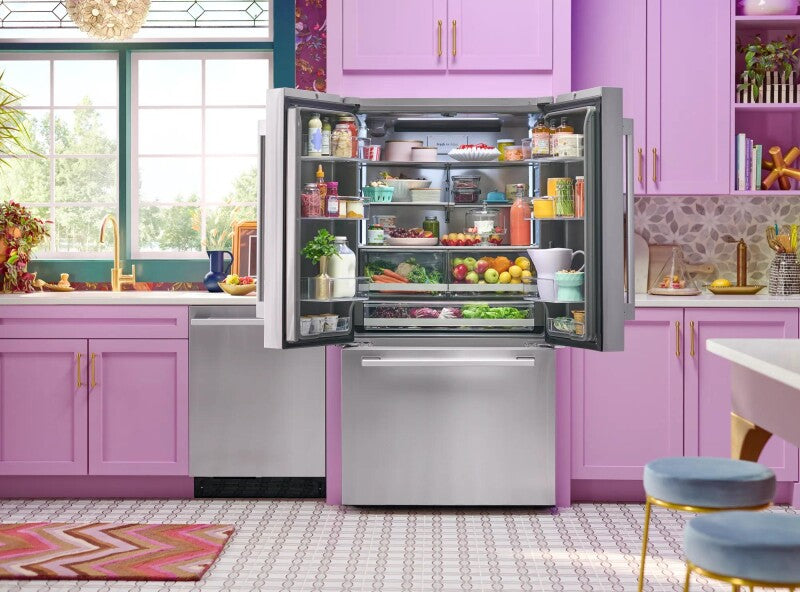 LG Studio  27 Cu. Ft. Smart Counter-depth Max™ French Door Refrigerator - Print Proof Stainless Steel (SRFB27S3)
