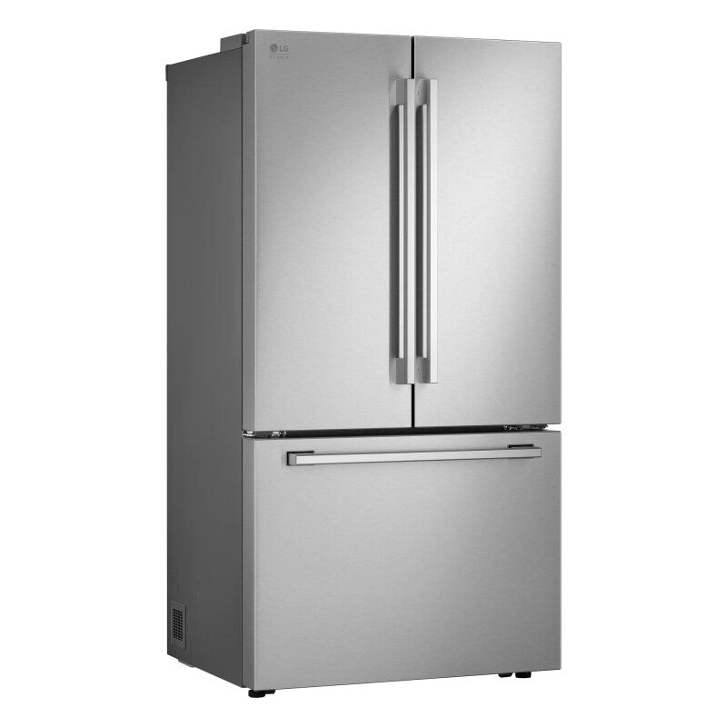 LG Studio  27 Cu. Ft. Smart Counter-depth Max™ French Door Refrigerator - Print Proof Stainless Steel (SRFB27S3)