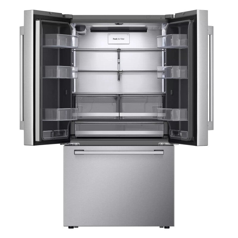 LG Studio  27 Cu. Ft. Smart Counter-depth Max™ French Door Refrigerator - Print Proof Stainless Steel (SRFB27S3)