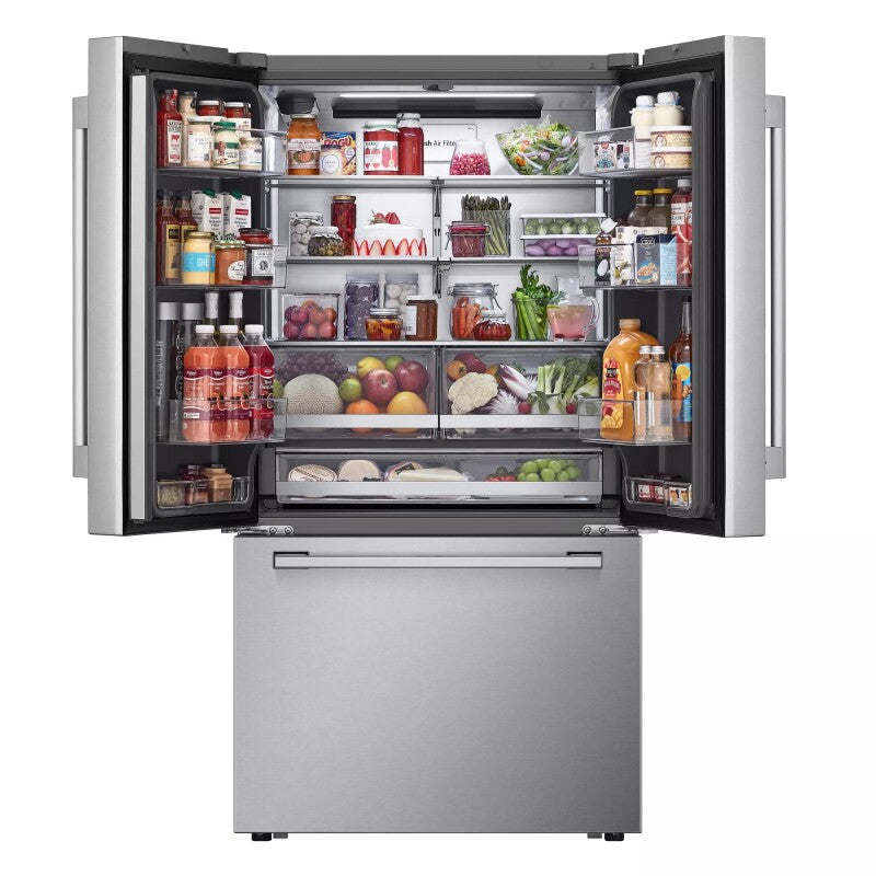 LG Studio  27 Cu. Ft. Smart Counter-depth Max™ French Door Refrigerator - Print Proof Stainless Steel (SRFB27S3)