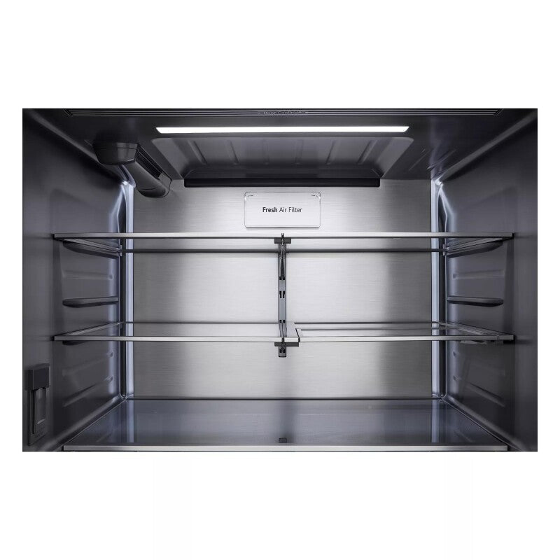 LG Studio  27 Cu. Ft. Smart Counter-depth Max™ French Door Refrigerator - Print Proof Stainless Steel (SRFB27S3)