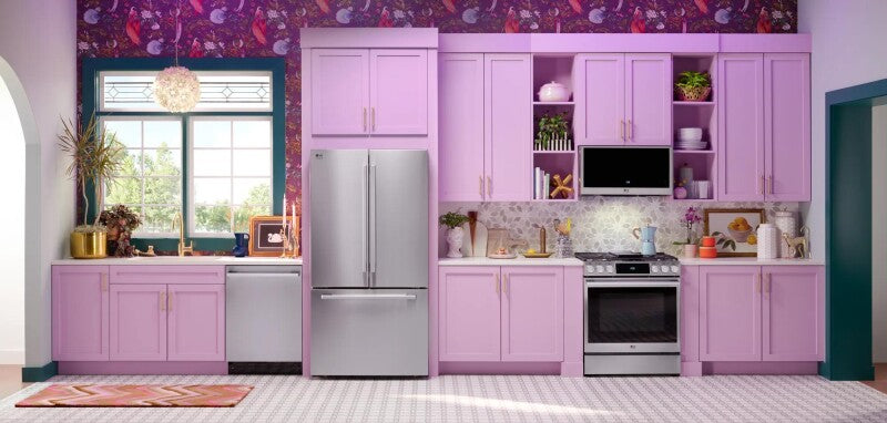 LG Studio  27 Cu. Ft. Smart Counter-depth Max™ French Door Refrigerator - Print Proof Stainless Steel (SRFB27S3)