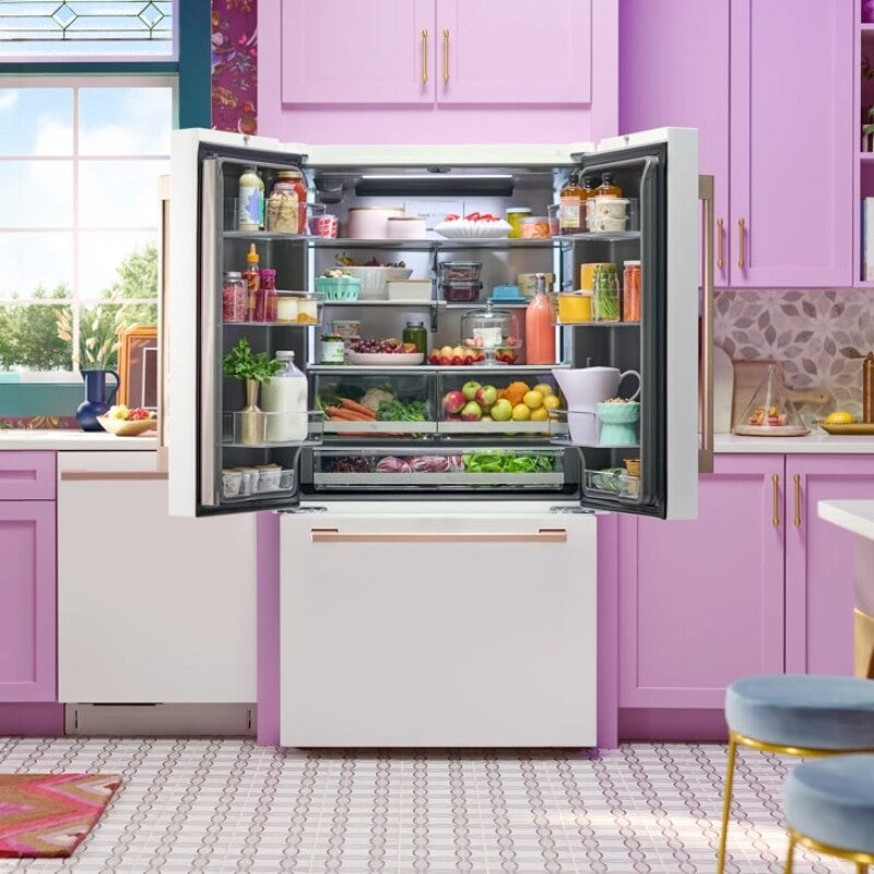 LG Studio  27 Cu. Ft. Smart Counter-depth Max™ French Door Refrigerator - Essence White (SRFB27W3)