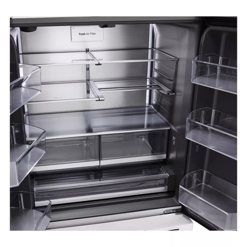 LG Studio  27 Cu. Ft. Smart Counter-depth Max™ French Door Refrigerator - Essence White (SRFB27W3)