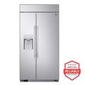 LG Studio  26 Cu. Ft. Smart Side-by-side Built-in Refrigerator With Ice & Water Dispenser - Stainless Steel (SRSXB2622S)