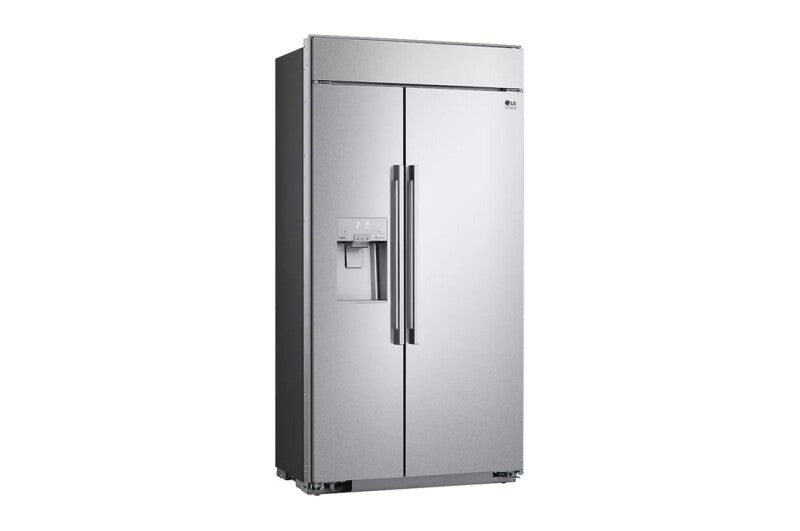 LG Studio  26 Cu. Ft. Smart Side-by-side Built-in Refrigerator With Ice & Water Dispenser - Stainless Steel (SRSXB2622S)