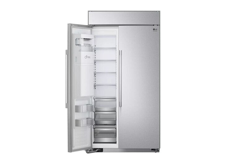 LG Studio  26 Cu. Ft. Smart Side-by-side Built-in Refrigerator With Ice & Water Dispenser - Stainless Steel (SRSXB2622S)