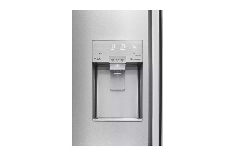 LG Studio  26 Cu. Ft. Smart Side-by-side Built-in Refrigerator With Ice & Water Dispenser - Stainless Steel (SRSXB2622S)