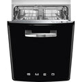 Smeg  Dishwashers Retro-style - Black (STU2FABBL2)