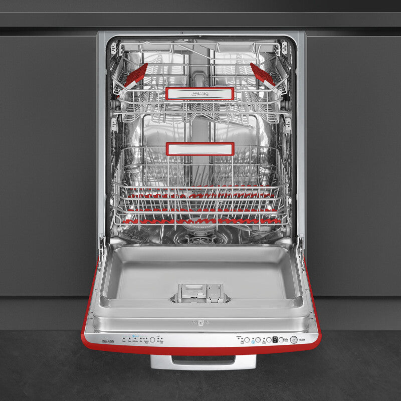 Smeg  Dishwashers Retro-style - Red (STU2FABRD2)