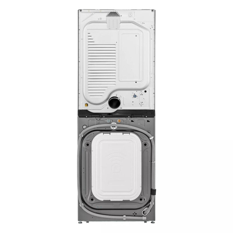 LG Studio  Washtower™ Smart Front Load 5.0 Cu. Ft. Washer And 7.4 Cu. Ft. Gas Dryer With Center Control® - Noble Steel (SWWG50N3)