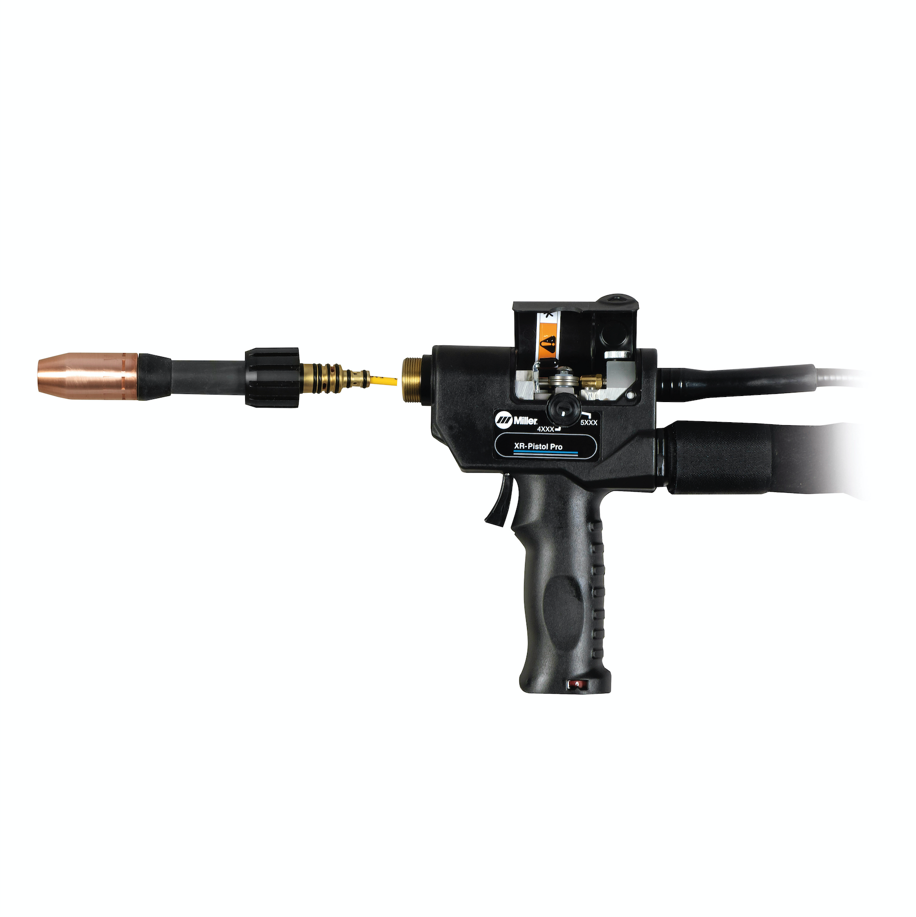 Miller XR Pistol-Pro 15ft Push-Pull Air Cooled MIG Gun - 300782
