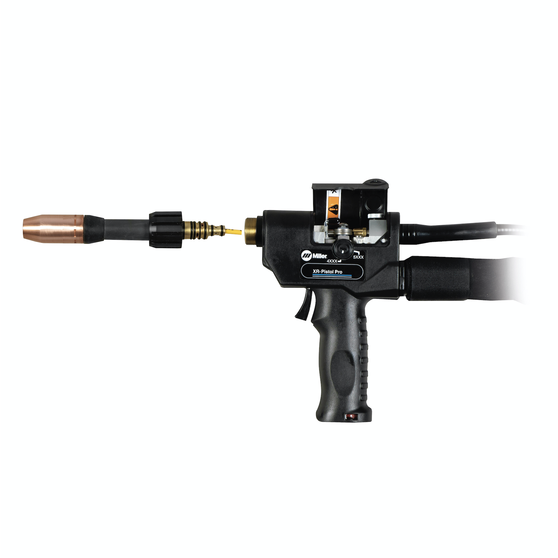 Miller XR Pistol-Pro 25ft Push-Pull Air Cooled MIG Gun - 300783