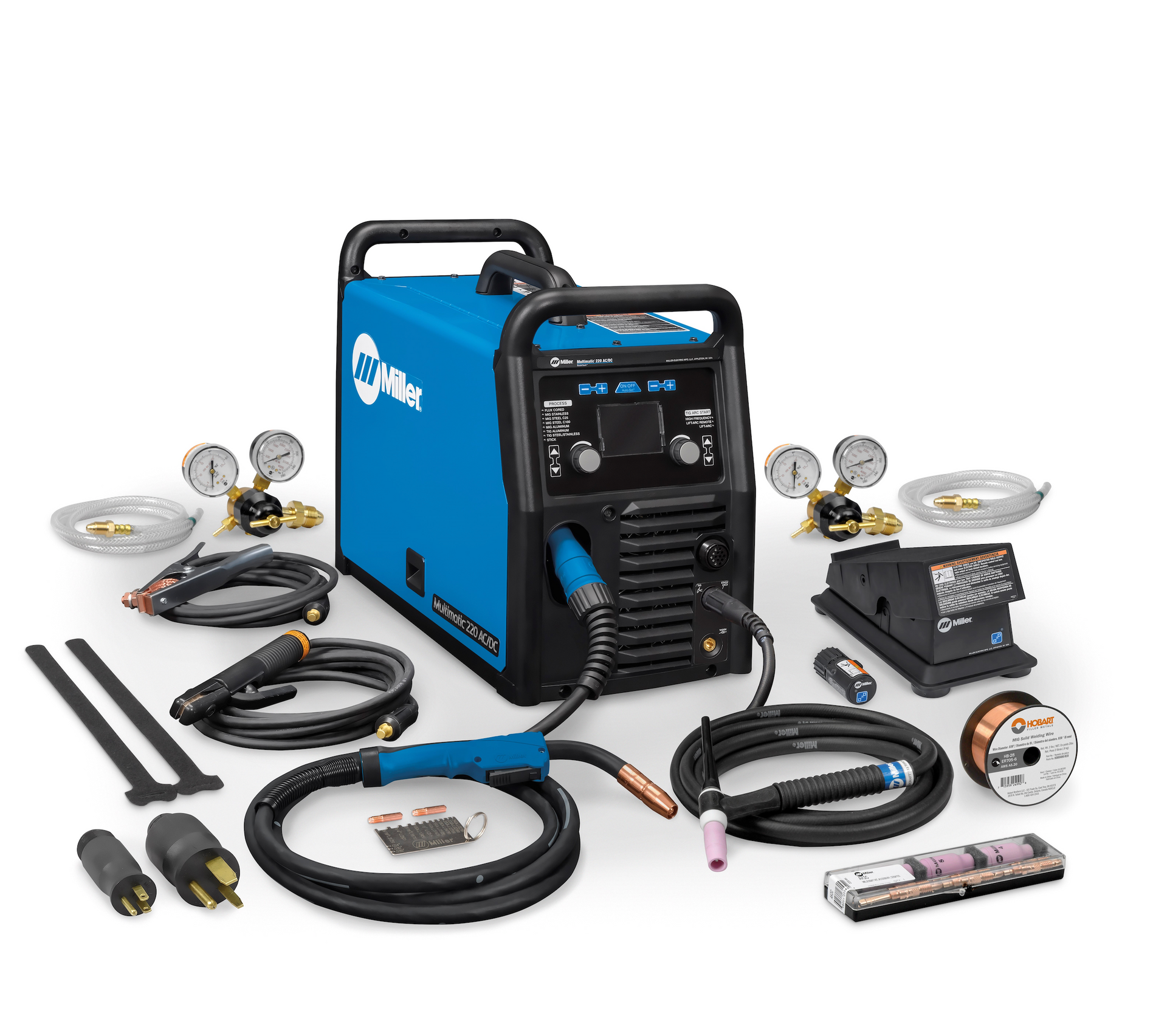 Miller Multimatic 220 AC/DC w/ Cart and Wireless Pedal - 951000104