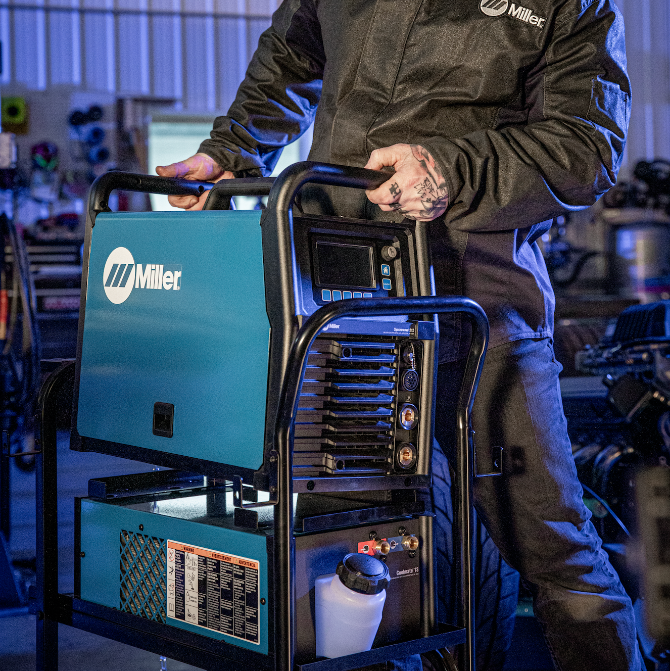 Miller Syncrowave 212 AC/DC Water Cooled TIG Welder - 951000201