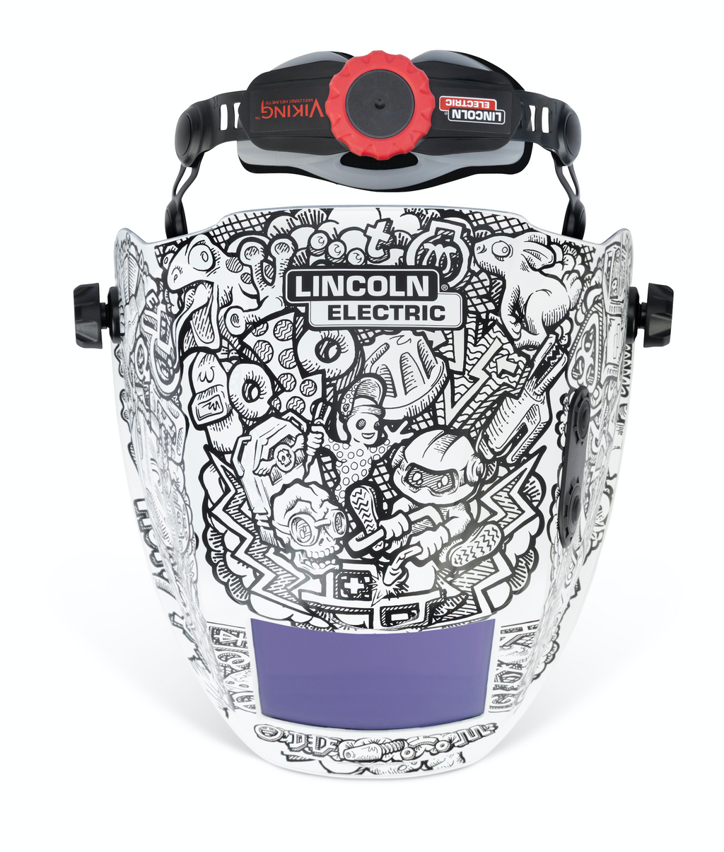 Lincoln Viking 3350 ADV Graffiti Welding Helmet - K5760-5