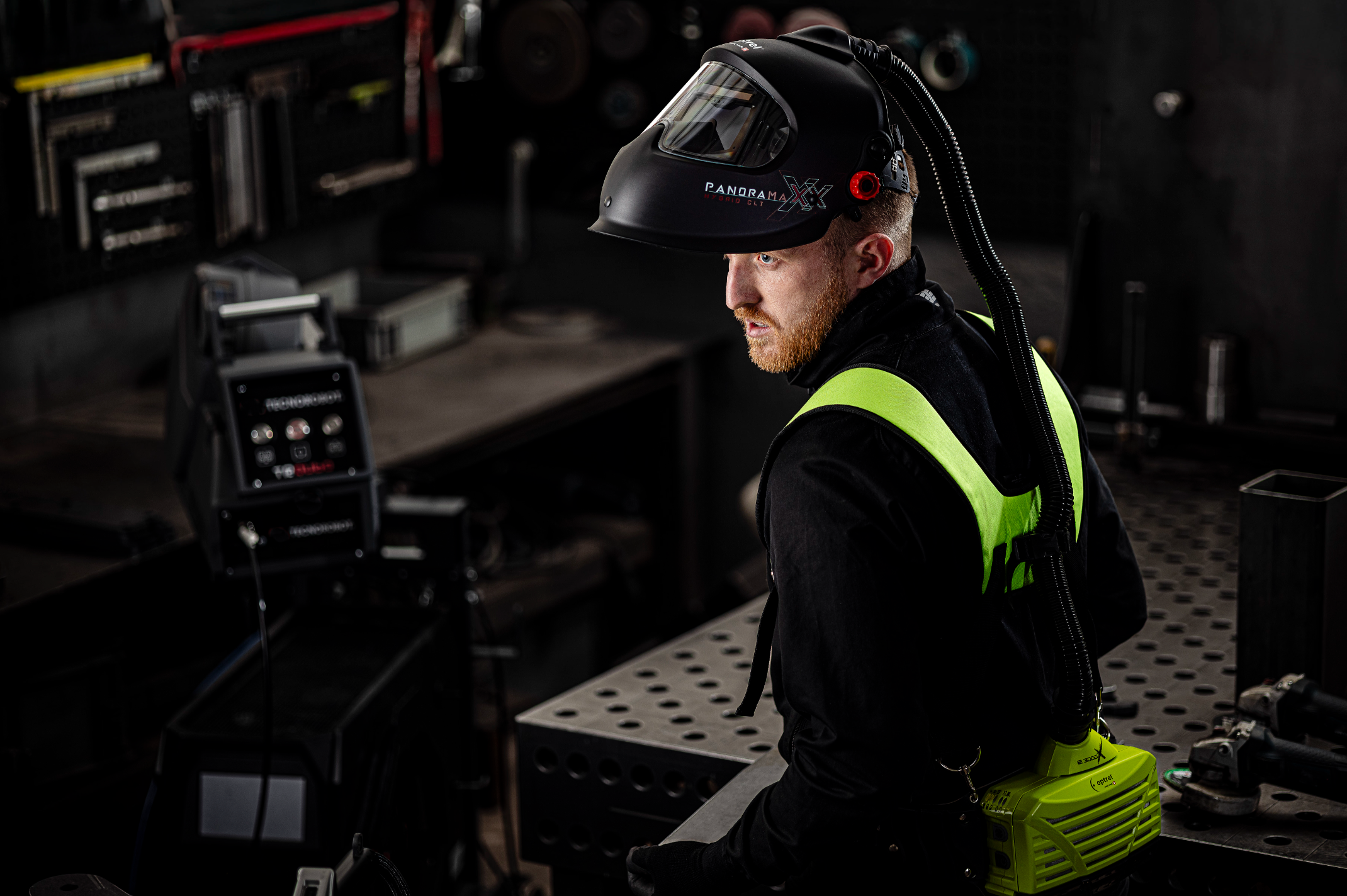Panoramaxx Pure Air L: Fresh Air Laser-Welding PAPR Helmet - 4441.880-US