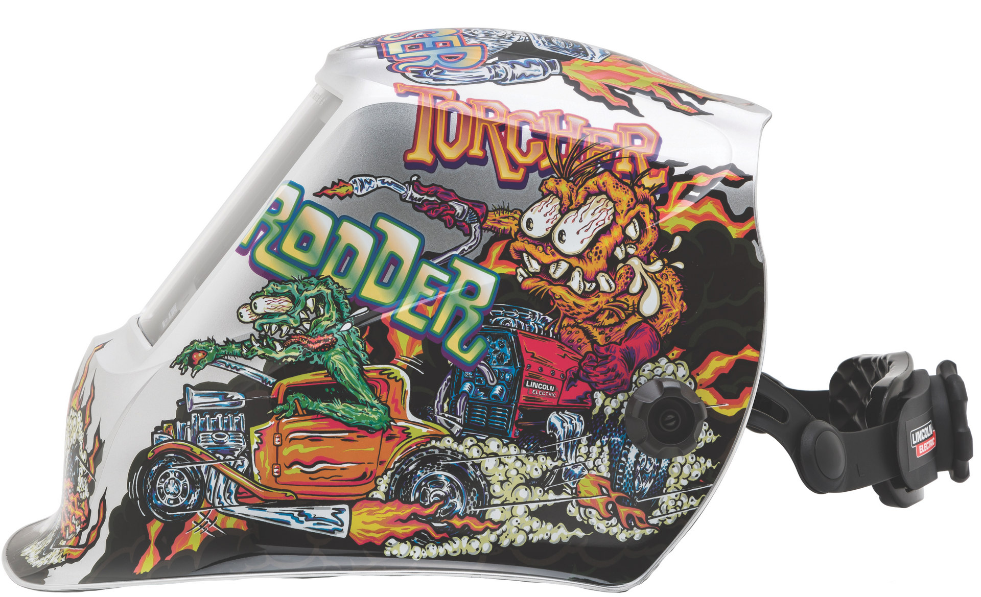 Lincoln Viking 3350 ADV Hot Rodders Welding Helmet - K4440-5