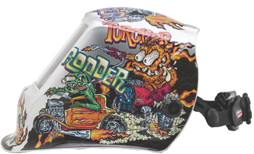 Lincoln Viking 3350 ADV Hot Rodders Welding Helmet - K4440-5