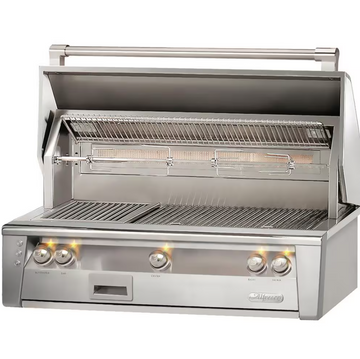Alfresco ALXE 42-Inch Built-In Gas Grill With Rotisserie
