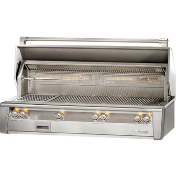 Alfresco ALXE 56-Inch Built-In Gas Grill With Rotisserie And Sear Zone
