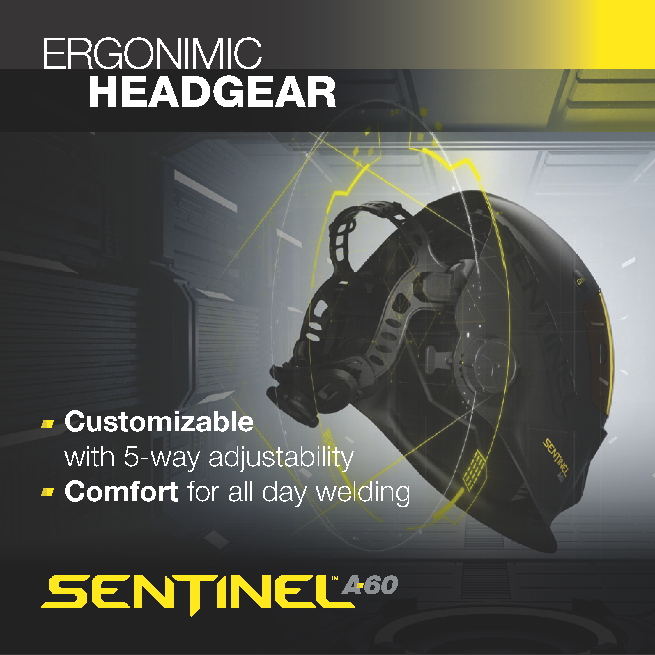 ESAB Sentinel A60 Havoc Welding Helmet - 0700600895