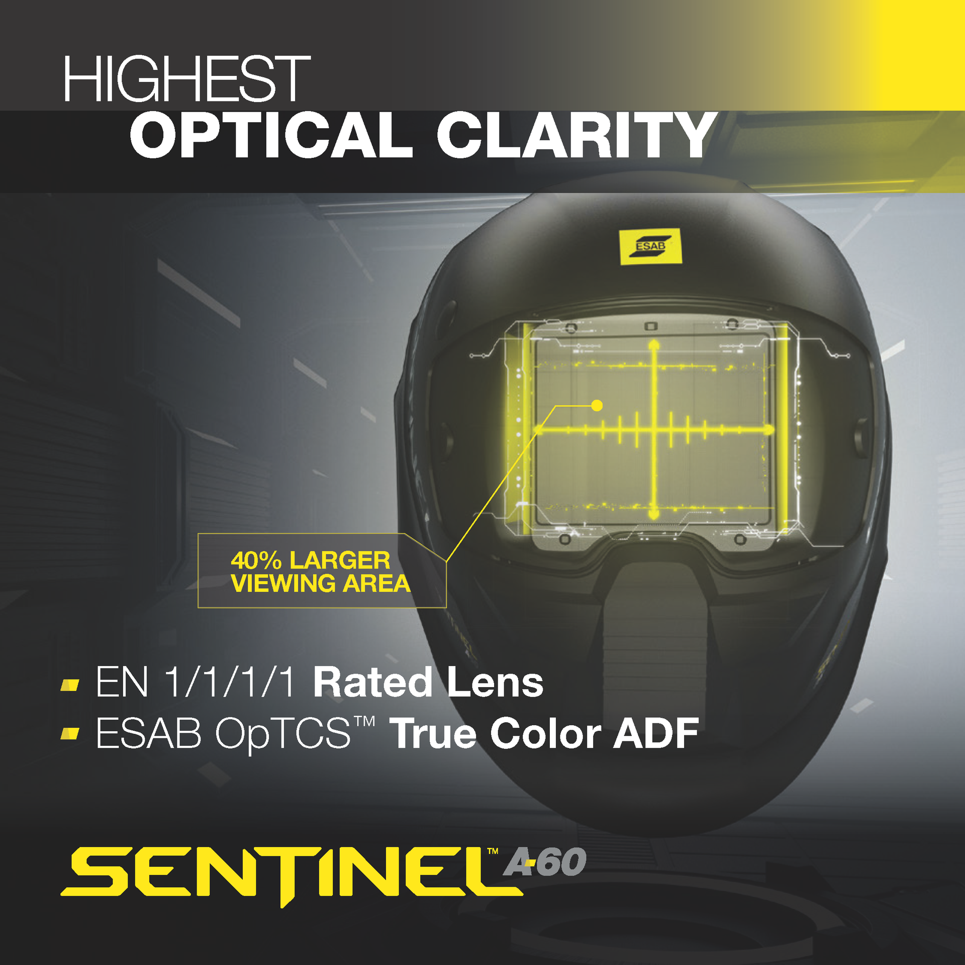 ESAB Sentinel A60 Welding Helmet - 0700600860