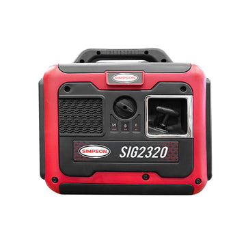 Simpson SIG2320 Generator 2000/2300W Inverter Gasoline CRX Engine CO Sensor New
