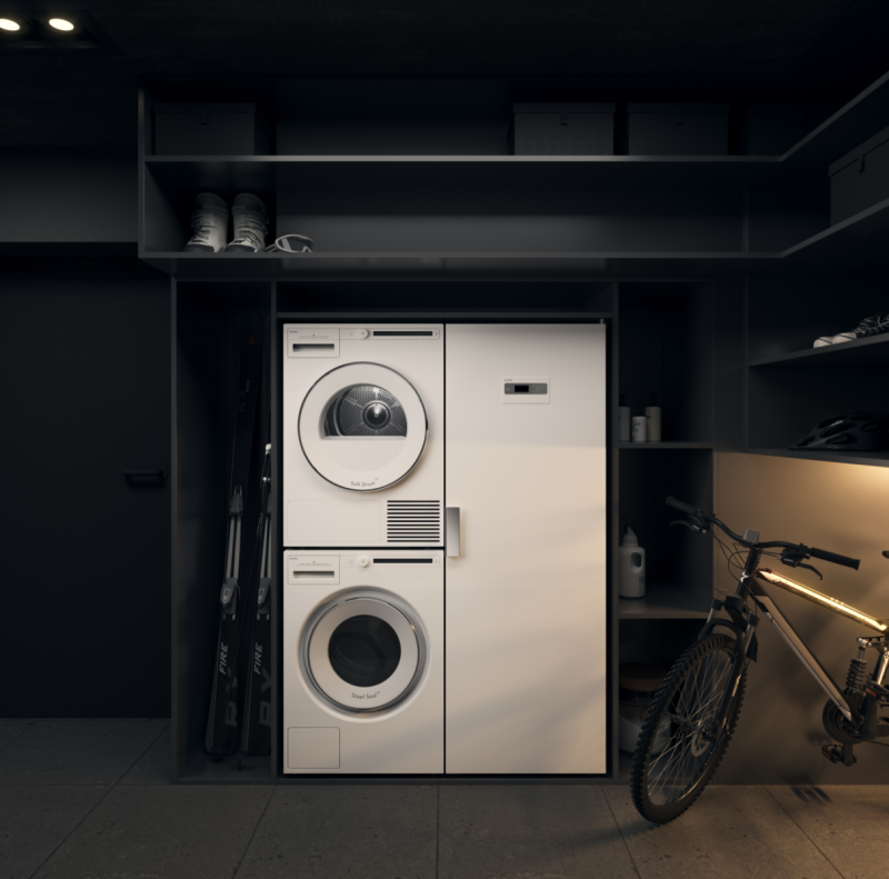 ASKO  Tumble Dryer - White (T208VW)