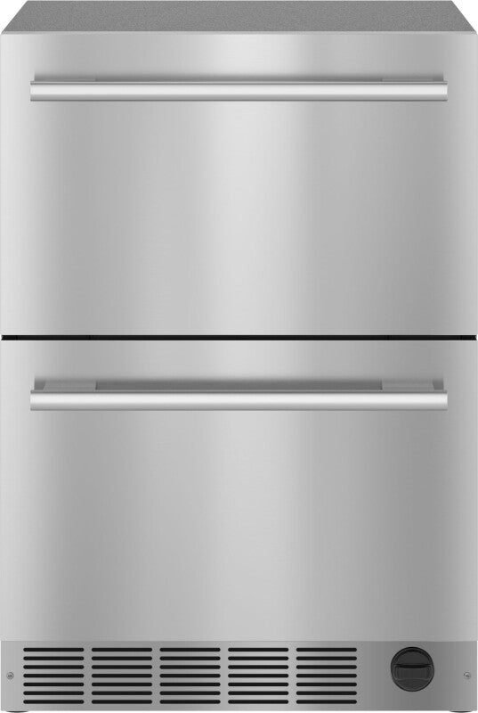 THERMADOR  Freedom® Under Counter Combo Drawer Refrigerator/freezer 24'' Masterpiece® - Stainless Steel (T24UC915DS)