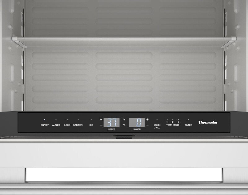 THERMADOR  Freedom® Under Counter Combo Drawer Refrigerator/freezer 24'' Masterpiece® - Stainless Steel (T24UC915DS)
