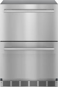 THERMADOR  Freedom® Under Counter Double Drawer Refrigerator 24'' Masterpiece® - Stainless Steel (T24UR915DS)