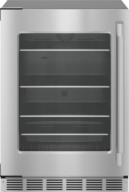 Thermador  Freedom® Under Counter Refrigerator With Glass Door 24'' Professional , Left Hinge - Stainless Steel (T24UR925LS)