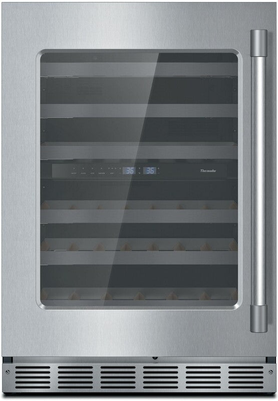 THERMADOR  Freedom® Under Counter Wine Cooler With Glass Door 24'' Professional , Left Hinge - Other (T24UW925LS)