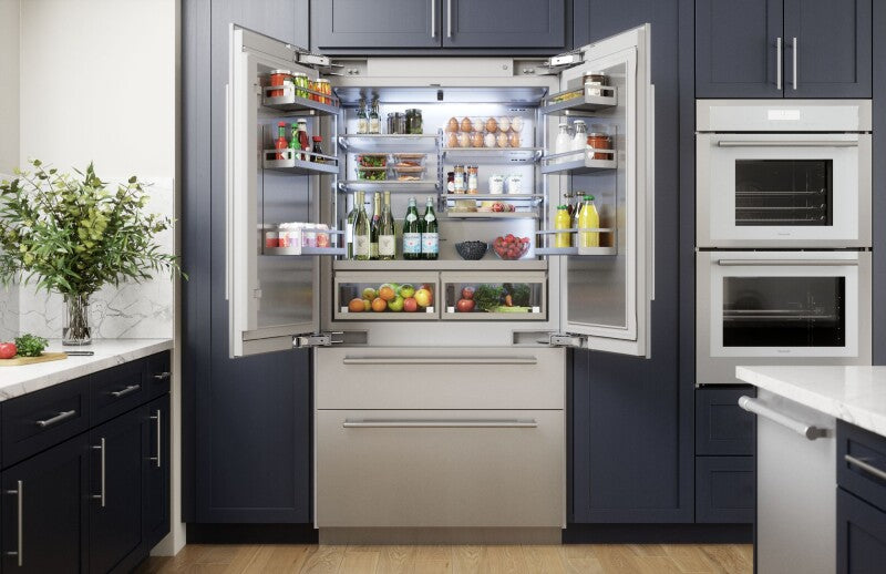 Thermador  Freedom® Built-in French Door Bottom Freezer Masterpiece® - Stainless Steel (T42BT110NS)
