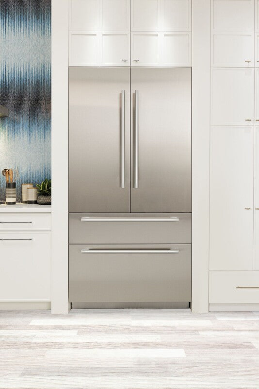 Thermador  Freedom® Built-in French Door Bottom Freezer Masterpiece® - Stainless Steel (T42BT110NS)