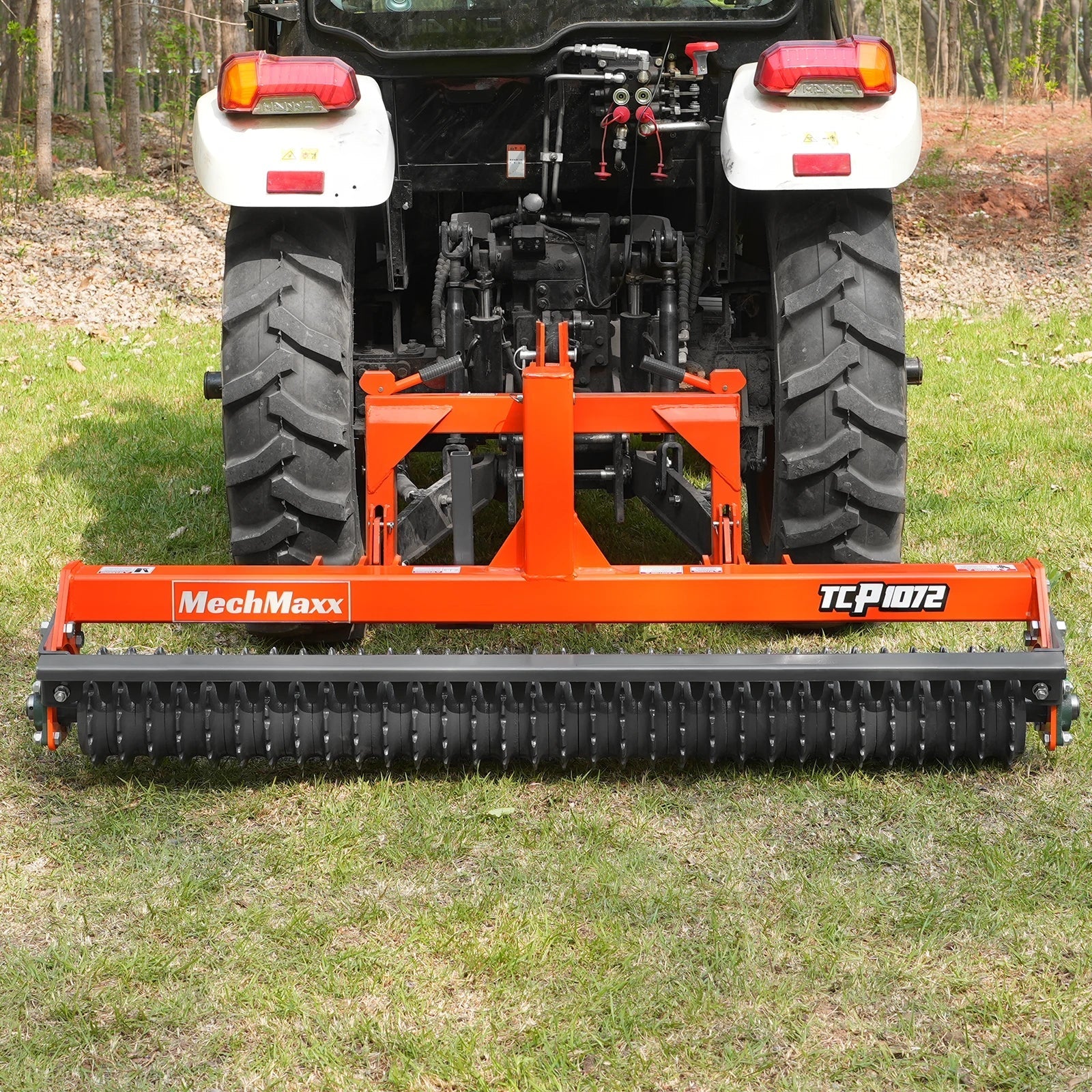 MechMaxx TCP1072 Cultipacker 72" 32 Ductile Iron Wheels Scraper Bar Category 1 and 2 3 Point Hitch Tractor Attachment New
