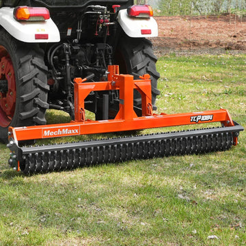 MechMaxx TCP1084 Cultipacker 84" 37 Ductile Iron Wheels Scraper Bar Category 1 and 2 3 Point Hitch Tractor Attachment New