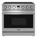 THOR KITCHEN  36 Inch Contemporary Professional Liquid Propane Range Thor Kitchen - Stainless Steel (ARG36LP)