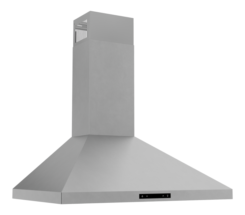 THOR KITCHEN  30 Inch Contemporary Wall Mount Pyramid Shape Range Hood - Stainless Steel (ARH30P)