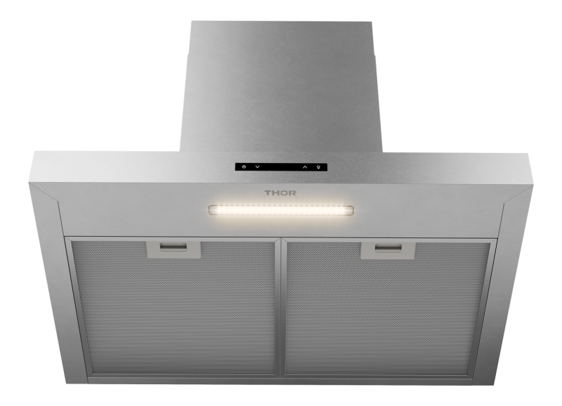 THOR KITCHEN  30 Inch Contemporary Wall Mount T-shape Range Hood - Stainless Steel (ARH30T)