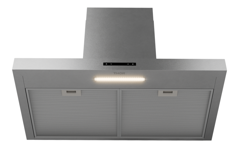 Thor Kitchen  36 Inch Contemporary Wall Mount T-shape Range Hood - Stainless Steel (ARH36T)