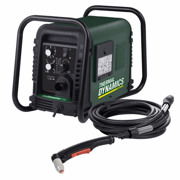 Thermal dynamics Cutmaster 82 with SL60 27 Degree hand torch Plasma Cutter. 600 V - 1-1130-5