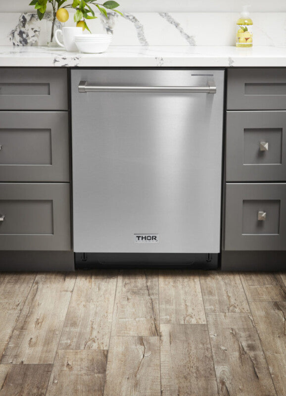 THOR KITCHEN  24 Inch Built-in Dishwasher In Stainless Steel - Stainless Steel (HDW2401SS)