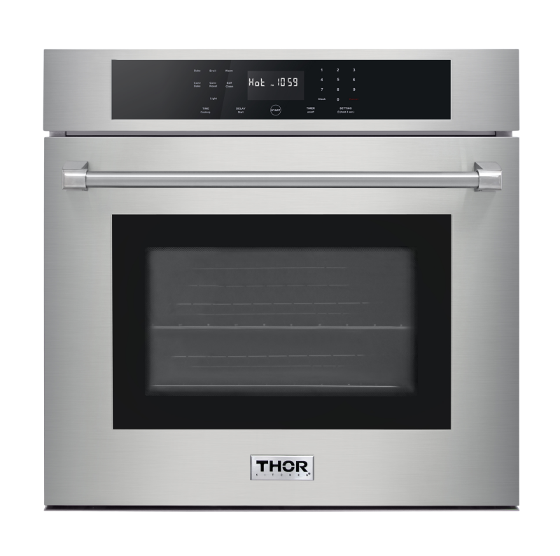 Thor Kitchen  30 Inch Professional Self-cleaning Electric Wall Oven Thor Kitchen - Stainless Steel (HEW3001)