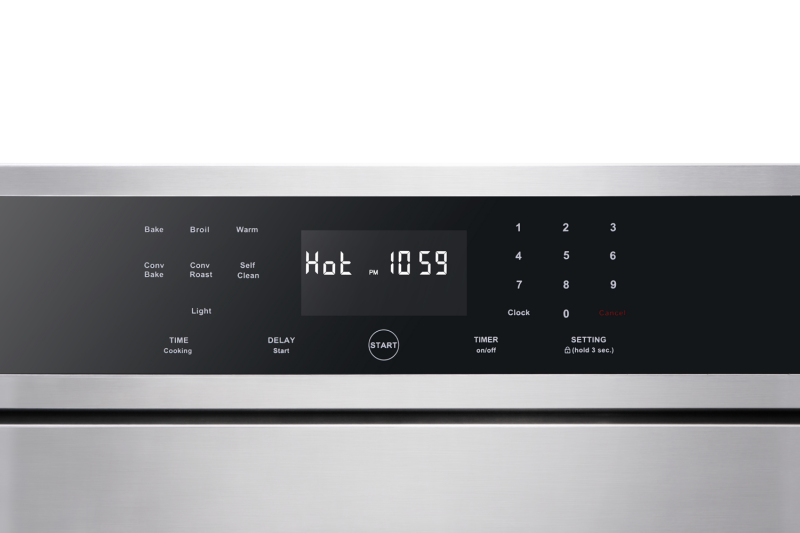 Thor Kitchen  30 Inch Professional Self-cleaning Electric Wall Oven Thor Kitchen - Stainless Steel (HEW3001)